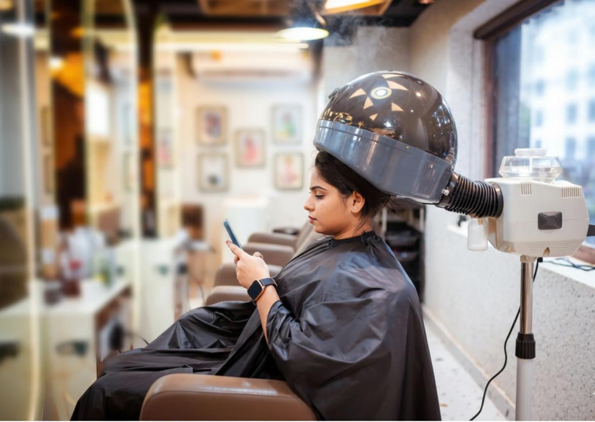 Interior of Priya Spa and Salon